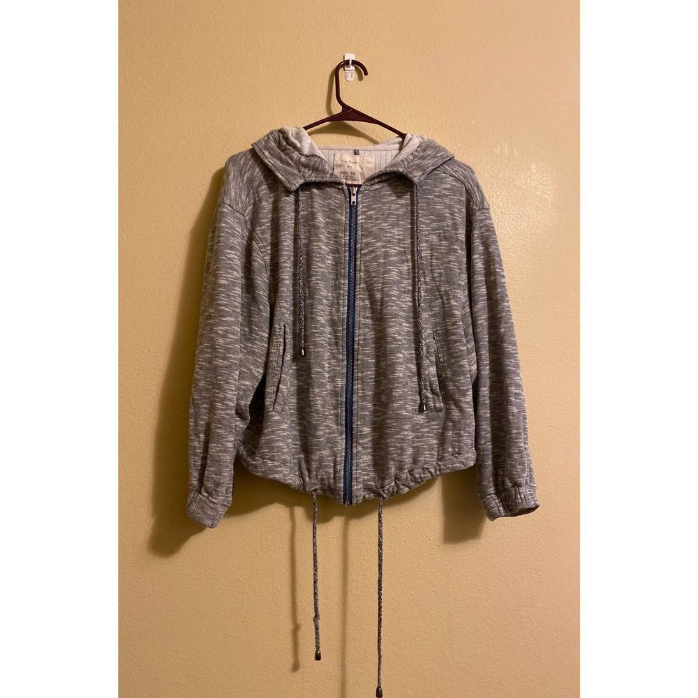 Free People gray zip up Jacket